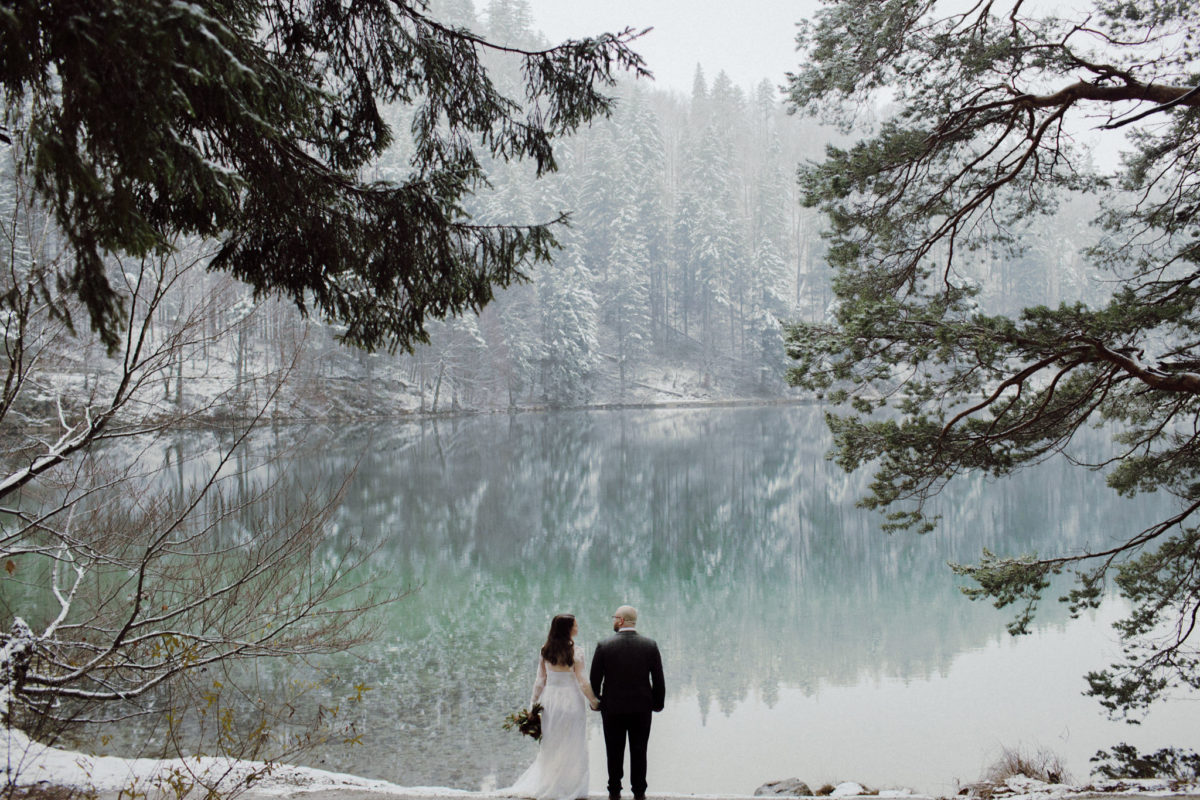 fotos casamento na neve
