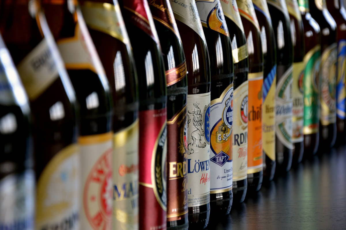 a lot of beers for destination wedding