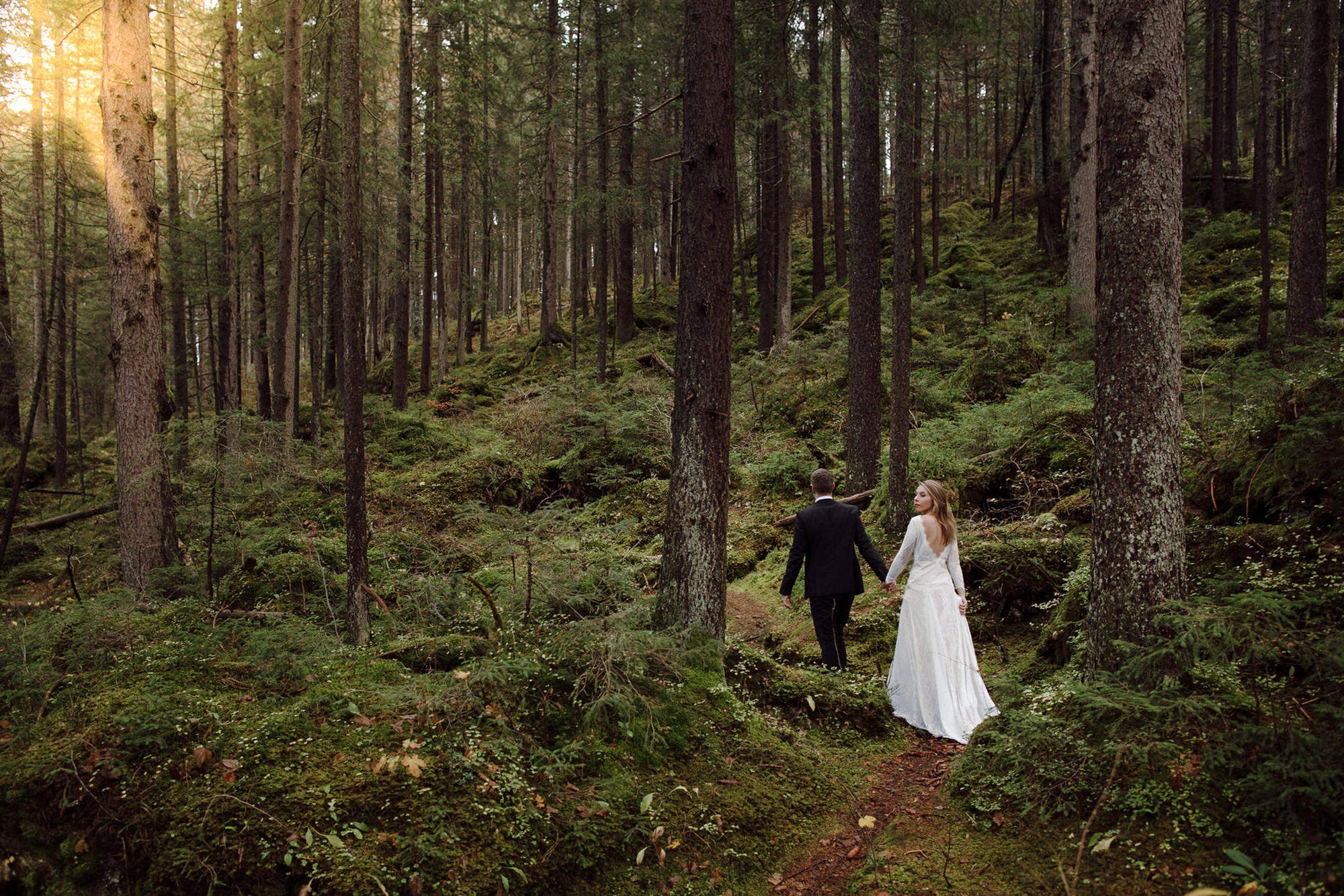 casamento na floresta