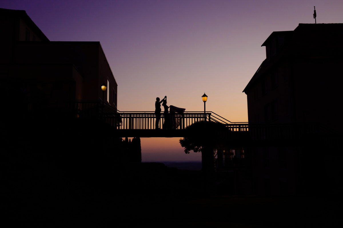 burg staufeneck sunset