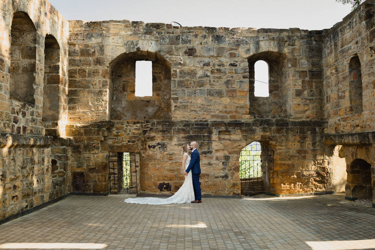 burg staufeneck foto de casal