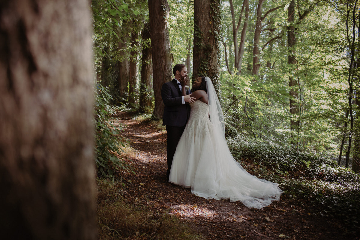 fotos de casamento na floresta